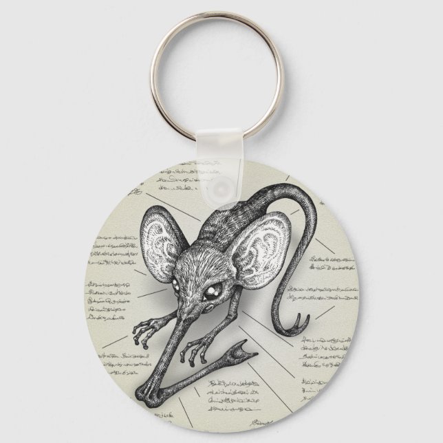 Hopsorrinus aureus key ring (Front)