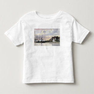 Hoquiam Lumber Mill Scene Toddler T-Shirt