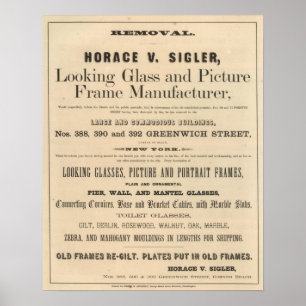Horace V Sigler Poster