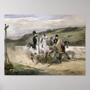 Horace Vernet and his Children Poster