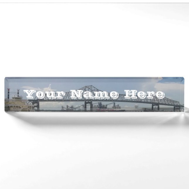 Horace Wilkinson Bridge Name Plate (Front)