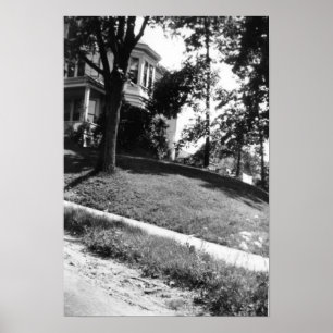 Horatio Alger's house in Natick, Massachusetts Poster