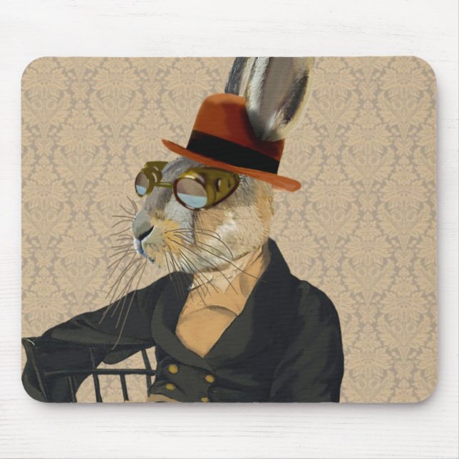 Horatio Hare on Chair Mouse Pad (Front)