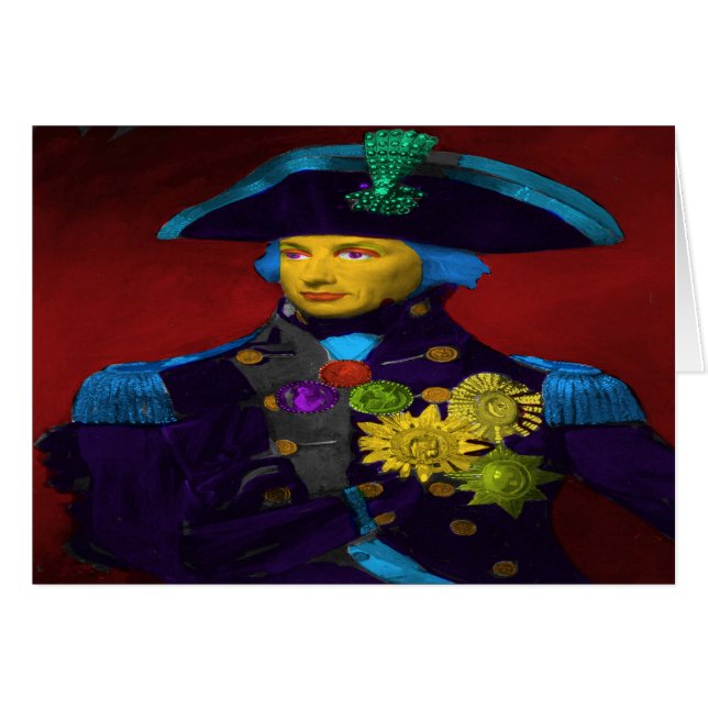 Horatio Nelson Pop Art (Front Horizontal)