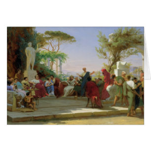 Horatius Reading his Satires to Maecenas, 1863
