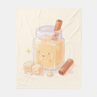 Horchata Fleece Blanket