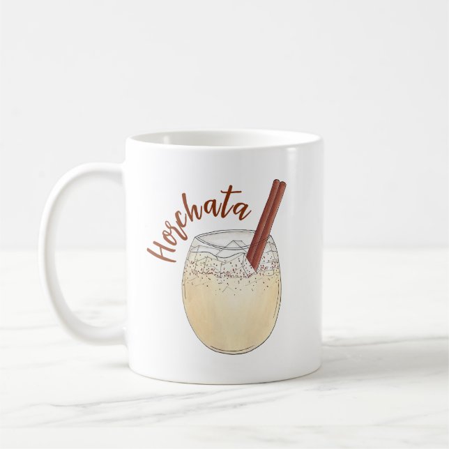 Horchata Orxata Mexican Spanish Beverage Drink Coffee Mug (Left)