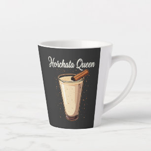 Horchata Queen Mexican Spanish Drink Latte Mug