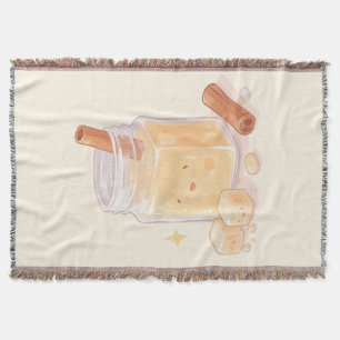 Horchata Throw Blanket