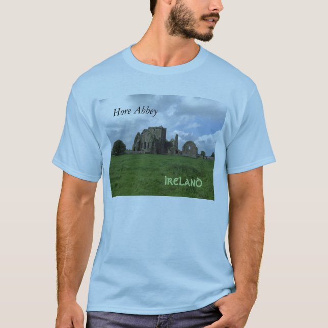 Hore Abbey Irish Ireland T Shirt (Front)