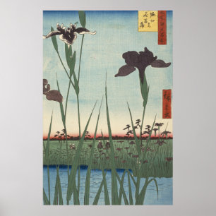 Horikiri Iris Garden Poster