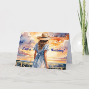 HORIZON BIRTHDAY CARD