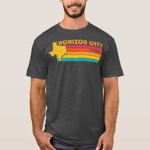 Horizon City Texas Vintage Distressed Souvenir T-Shirt
