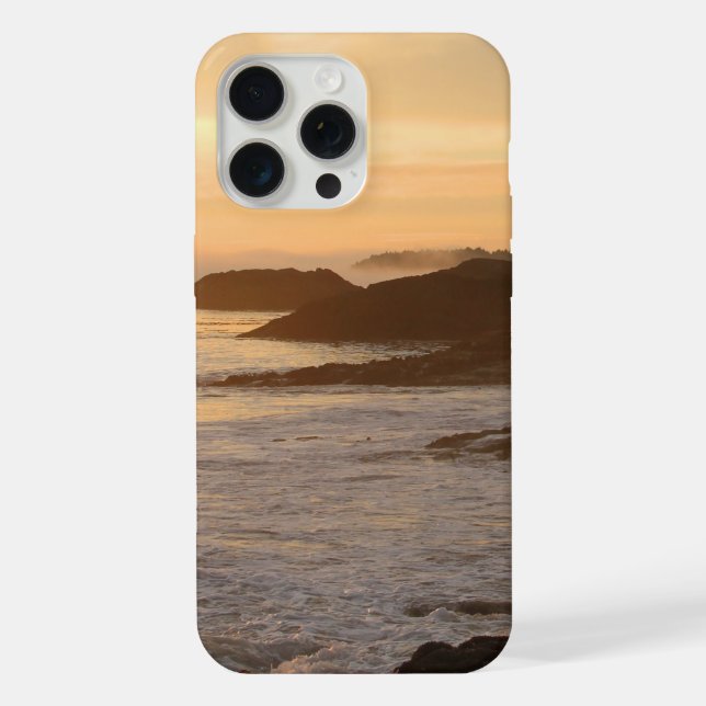 Horizon of Gold Sea View iPhone Case (Back)