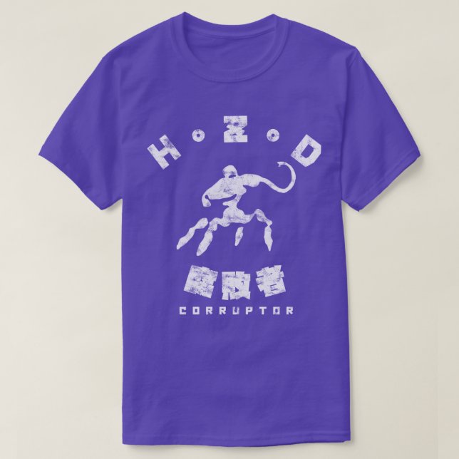 Horizon Zero Dawn Corruptor Kanji T-Shirt (Design Front)