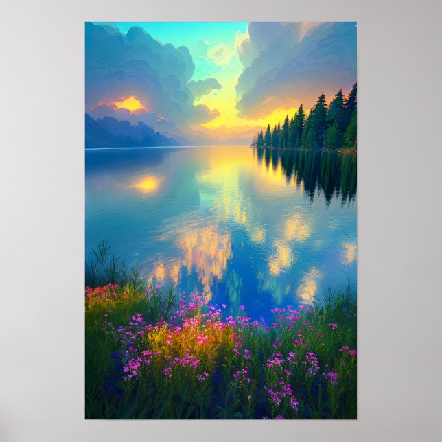 Horizon's Embrace Poster (Front)