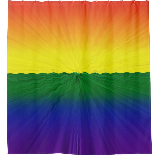 Horizons Shower Curtain (Front)