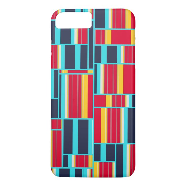 Horizontal and vertical stripes Case-Mate iPhone case (Back)