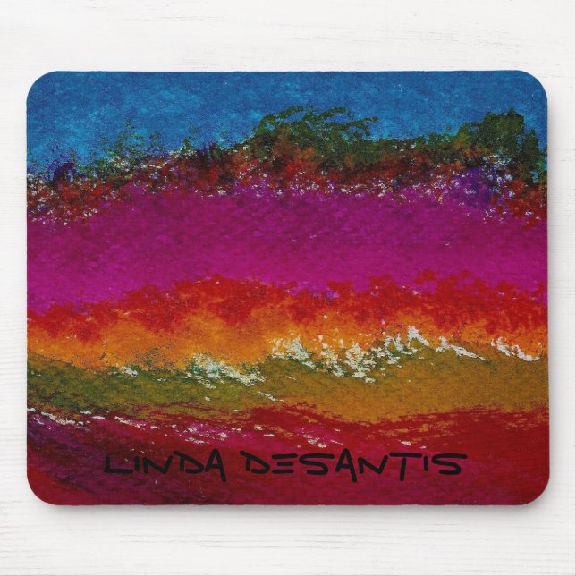 Horizontal Burst Mouse Pad A11 (Front)