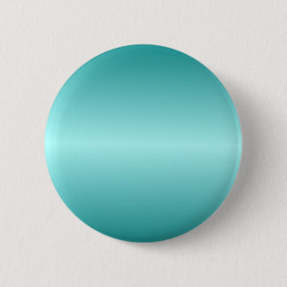 Horizontal Celeste and Teal Gradient 6 Cm Round Badge