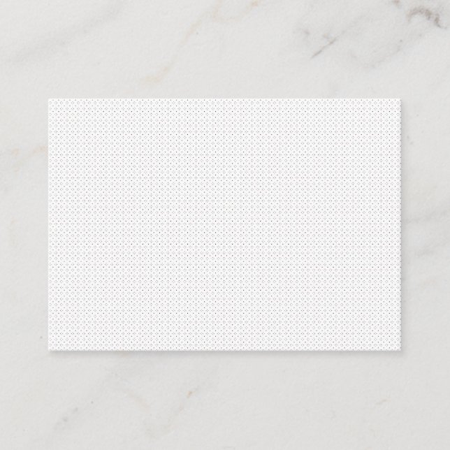 horizontal Design Thirty Enclosure Card (Front)