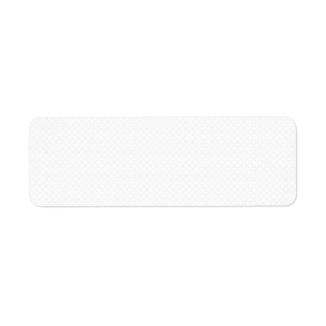 horizontal Design Thirty Five Return Address Label (Front)