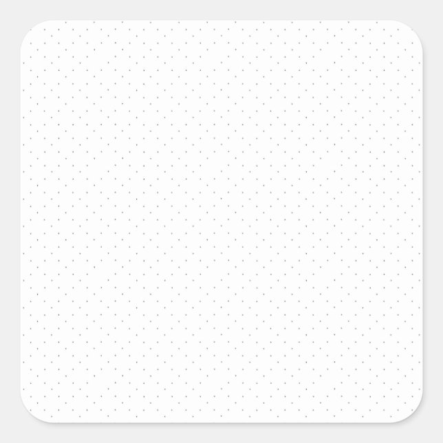 horizontal Design Thirty Five Square Sticker (Front)