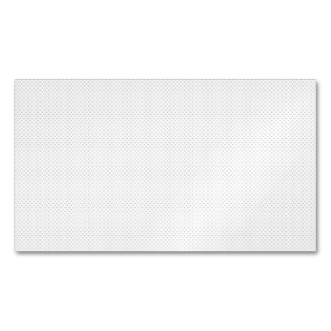 horizontal Design Thirty Magnetic Business Card (Front)