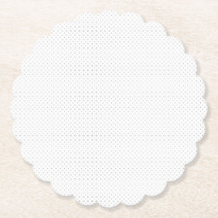 horizontal Design Thirty Paper Coaster