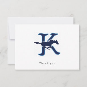 Horizontal Logo II Thank You Card