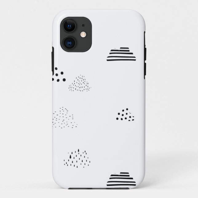 Horizontal, Medium Grey Case-Mate iPhone Case (Back)