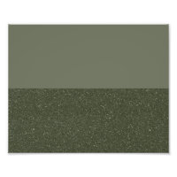 Horizontal Moss Green Poster – Customisable