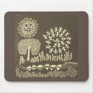 Horizontal mouse pad