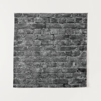 horizontal part of black painted brick wallwall,br