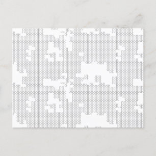 Horizontal, Porcelain, Seashell Postcard