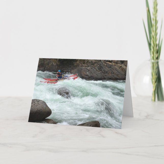 Horizontal River Photo Any Occasion Card (Front)