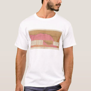 Horizontal Section of the Comstock Lode North T-Shirt