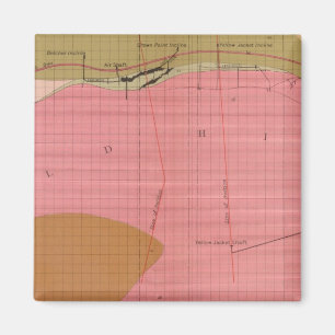 Horizontal Section of the Comstock Lode South Magnet