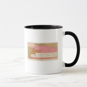Horizontal Section of the Comstock Lode South Mug