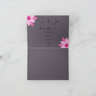Horizontal Small, 4" x 5.6" Folded Invitation - 