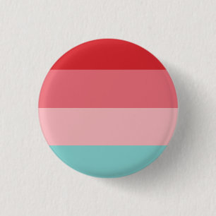 Horizontal Striped 3 Cm Round Badge