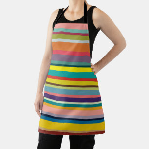 Horizontal Stripes  Apron