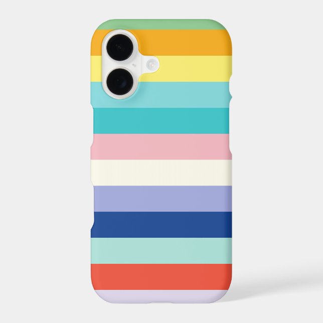 Horizontal Stripes In Spring Colours (Back)
