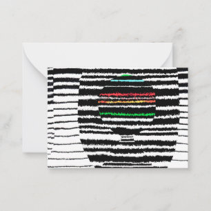 Horizontalis V Card
