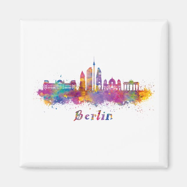 horizonte berlin acuarela magnet (Front)
