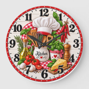 Horloge en Acrylique A wall clock for kitchen