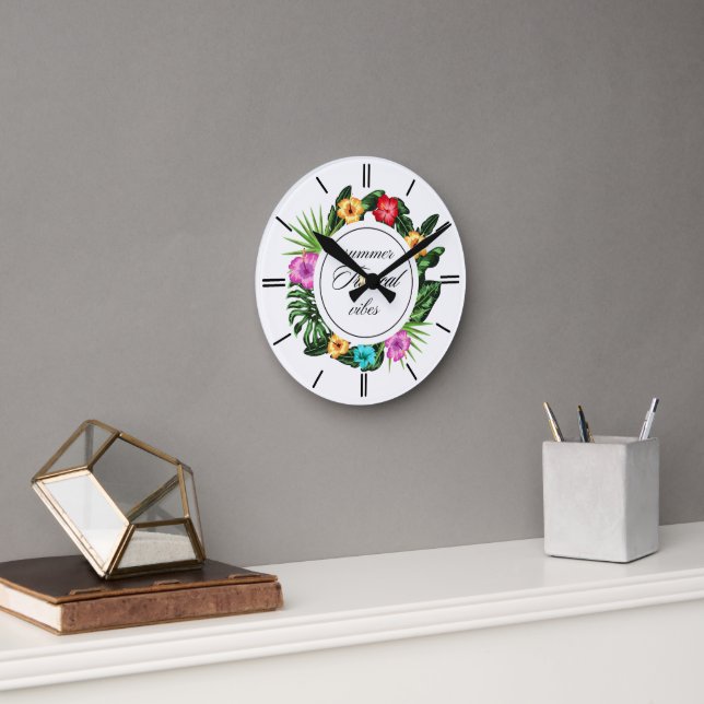 Horloge en Acrylique Round Clock (Office)