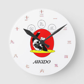 Horloge murale round clock