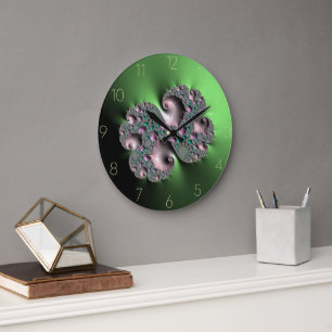 Horloge Ronde Fractal3 Large Clock