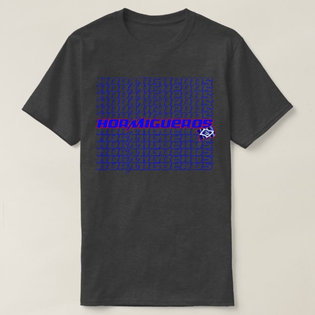 Hormigueros Cascade text 1 T-Shirt (Design Front)